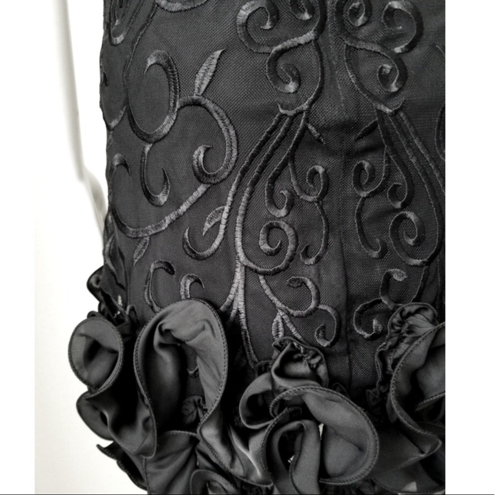 Guess Dress Cocktail Mini Black Dress embellished - Picture 9 of 10